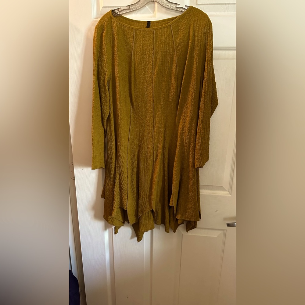 IC Collection asymmetrical blouse.
